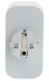 NEDIS Wi-Fi Smart Duo Socket 16A French Type E IP21 Power Meter Android iOS Nedis® SmartLife Λευκό thumbnail (3 of 3)