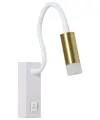 IMMAX GOAL lampada da parete LED di design interruttore 3W bianco-oro