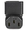 NEDIS Netzteil von IEC-320-C14 auf IEC-320-C13, 90° abgewinkelt, schwarz thumbnail (1 of 2)