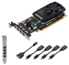 PNY Quadro P1000 V2 DP 4 Go GDDR5 PCI-E 4x miniDP 1.4 Support profil bas inclus thumbnail (4 of 4)