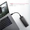 AXAGON scatola metallica per SSD M.2 NVMe EEM2-GTSA USB-C 3.2 Gen 2 Cavo USB 3.2 Gen1 20 cm senza viti thumbnail (2 of 3)