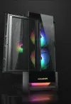 COUGAR PC-Gehäuse DUOFACE Pro Schwarz Mid Tower Airflow Frontpanel TG Linkes Panel 2 x ARGB 140 mm & 1 x 120 mm Lüfter thumbnail (24 of 32)