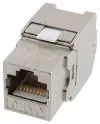 XtendLan Keystone jack RJ-45 Cat6 STP stříbrný 180° zaklapnutí zezadu