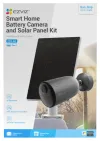 EZVIZ IP κάμερα EB3 4G κιτ bullet 4G LTE 3Mpix Προστασία IP65 28 mm φακός H.265 IR έως 15m γκρι + ηλιακό πάνελ C