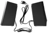 NEDIS gaming højttalere 2.0 power 18 W 35 mm jack LED USB volume control sort thumbnail (5 of 6)