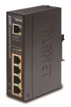 Planet industrial PoE LAN extender 1xPoE-in 4xPoE-out 60W 802.3bt at af Gigabit IP67 ESD+EFT -40~75°C
