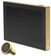 EZVIZ Smart Door Piiluauk kaameraga HP2 Wi-Fi 2K 4,3" monitor Võrgutoide ja kuldne aku