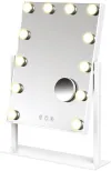 IMMAX LED table cosmetic mirror MUST HAVE with magnetic magnifying mirror 12W CCT thumbnail (1 of 5)