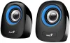 GENIUS kõlar SP-Q160 Sinine 2.0 6W USB toiteplokk 3.5mm pesa must sinine