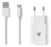 NEDIS võrgulaadija USB-C 2.4 A 5.0 VDC valge kaabel 1m thumbnail (1 of 3)
