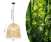 Lampada a sospensione di design IMMAX BOHO PELO D40cm E27 rattan naturale thumbnail (3 of 6)