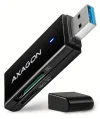 Αναγνώστης καρτών μνήμης AXAGON MicroSD SD SUPERSPEED CRE-S2N USB-A 3.2 Gen1