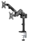 Neomounts DS70-750BL2 Displayhalter Schreibtischstange 17-27" Klemme VESA 100X100 Tragkraft 2x7kg Gaskolben 2 Displays schwarz thumbnail (4 of 7)