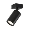 IMMAX NEO LITE PUNTO-1 SMART faretto nero sorgente GU10 6W RGB+CCT Wi-Fi BEACON TUYA
