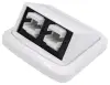 Priză optică FTTH XtendLan TANGO 2× SC albă (fără adaptoare SC) Priză optică FTTH XtendLan TANGO 2× SC albă (fără adaptoare SC)