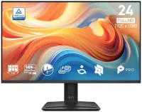 MSI PRO MP242 E14C 24" 1920x1080 IPS 1ms 144Hz 300cd m2 1100:1 HDMI VESA sort (1 of 10)