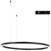 IMMAX NEO FINO UUS SMART rippvalgusti 1 ring 80cm 60W must Zigbee 3.0 TUYA