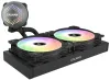 Zalman CPU ūdens dzesētājs ALPHA28 melns 2 x 140 mm PWM ARGB melns thumbnail (2 of 3)