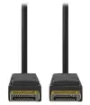 NEDIS DisplayPort 1.4 кабел DisplayPort мъжки - DisplayPort мъжки 8K черен, насипен, 3 м NEDIS DisplayPort 1.4 кабел DisplayPort мъжки - DisplayPort мъжки 8K черен, насипен, 3 м