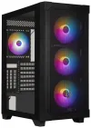 BitFenix ​​behuizing Graph ATX 4x120 mm ventilator F-RGB 2xUSB 3.0 USB 2.0 zwart