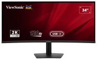 ViewSonic VA3420C '34" 21:9 3440 x 1440 SuperClear® VA buet skærm 120Hz 2 HDMI DP USB USB-C 96W højttalere ViewSonic VA3420C '34" 21:9 3440 x 1440 SuperClear® VA buet skærm 120Hz 2 HDMI DP USB USB-C 96W højttalere (1 of 7)