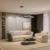 IMMAX NEO CANTO SLIM SMART rippvalgusti 80x80x7cm 60W Zigbee 3.0 TUYA must thumbnail (4 of 7)