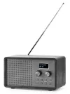 NEDIS table radio DAB+ FM 1.3 "battery powered digital 4.5 W alarm clock black thumbnail (2 of 4)