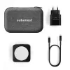 Cubenest S312 Grey 3in1 ausklappbar Wireless Aluminium Magnéitescht Charger mat Magsafe Mount Support fir iPhone thumbnail (5 of 8)