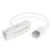 AXAGON case for 2.5" drive ADSA-1S USB 2.0 SATA USB-A white thumbnail (4 of 7)