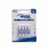 Лужні батарейки Akyga AAA LR03 Zn-MnO2 1.5V 1300mAh, блістер, 4 шт. Лужні батарейки Akyga AAA LR03 Zn-MnO2 1.5V 1300mAh, блістер, 4 шт.