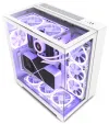 NZXT case H9 Elite two-chamber ATX 3xRGB 120 mm 1x 120 mm fan glazed RGB&fan controller white