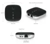 Convertitore multimediale Ubiquiti Convertitore ottico-Ethernet 1x SFP 1x GbE PoE 802.3af PoE passivo 24 V thumbnail (6 of 6)