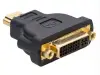 Akyga-sovitin DVI-F HDMI-M Duplex musta Akyga-sovitin DVI-F HDMI-M Duplex musta