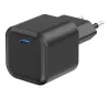 Захранващ адаптер Swissten GAN 1x USB-C 20W, черен
