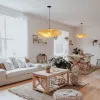 Lampada a sospensione di design IMMAX BOHO HILO D80cm E27 bambù thumbnail (4 of 8)