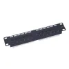 XtendLan Patch panel 10" 1U 12 portů CAT5E osazený