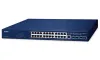 Planet GS-4210-16UP8T4X L2 L4 stikalo 24x1Gb 4x10Gb SFP+ 16x PoE++ 802.3bt + 8x PoE 420W NMS QoS Planet GS-4210-16UP8T4X L2 L4 stikalo 24x1Gb 4x10Gb SFP+ 16x PoE++ 802.3bt + 8x PoE 420W NMS QoS