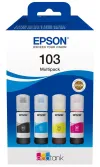 Epson inkoustová náplň 103 T00S64A EcoTank L1x10 L315x L325x L3x6x L5190 4-colour Multipack