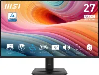 MSI PRO MP275 E2 27" 1920x1080 IPS 1ms 120Hz 300cd m2 1500:1 HDMI DP VESA alb (1 of 9)