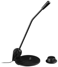 HAMA desktop microphone CS-461 35 mm jack plastic black HAMA desktop microphone CS-461 35 mm jack plastic black (1 of 1)