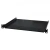 XtendLan Riiul 280mm universaalne 1U 25kg kandevõime must