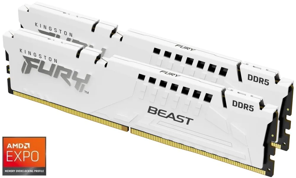 Ropere - KINGSTON FurY Beast White EXPO 32GB DDR5 6000MHz CL36 Kit