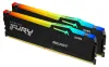 KINGSTON FURY Beast Black RGB 64GB DDR5 5600MHz CL40 DIMM Kit 2x 32GB
