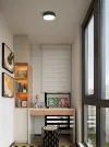 Φωτιστικό οροφής IMMAX NEO RONDATE SLIM SMART 25 x 7cm 18W Zigbee 3.0 TUYA μαύρο thumbnail (9 of 10)