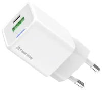 COLORWAY 1x USB-C mains charger GaN PD PPS QC 30W White COLORWAY 1x USB-C mains charger GaN PD PPS QC 30W White (1 of 10)