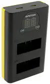 Cargador PATONA para cámara digital GoPro Hero 13 Dual USB-C con pantalla LCD Cargador PATONA para cámara digital GoPro Hero 13 Dual USB-C con pantalla LCD