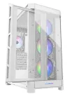 Корпус ПК COUGAR DUOFACE Pro RGB White Mid Tower TG и передняя панель Airflow с 4 вентиляторами ARGB TG, левая панель thumbnail (10 of 31)