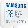 SAMSUNG EVO Plus 2024 MicroSDXC 128GB + Προσαρμογέας SD CL10 UHS-I U3 A2 V30 thumbnail (3 of 5)