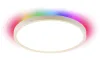 Plafoniera IMMAX NEO LITE TUDO SMART retroilluminazione RGB 60cm 65W con supporto BEACON Wi-Fi TUYA bianco