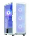 Zalman etui I3 Neo ARGB hvid ATX 4x120 ARGB fan 2xUSB 3.0 1xUSB 2.0 glas side mesh panel hvid thumbnail (1 of 7)